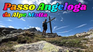 Passo Angeloga e rifugio Chiavenna trekking italia trekking lombardia trekking Valtellina [upl. by Saul159]