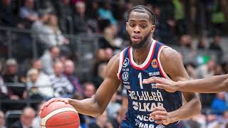 Isaiah Mucius 11 poäng vs Köping Stars [upl. by Linzy]