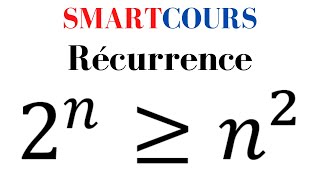 Récurrence  2n sup n²  Terminale Spécialité Mathématiques [upl. by Eceinehs]