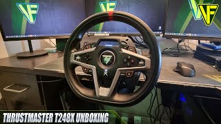 Thrustmaster T248X Wheel Unboxing [upl. by Enelra922]