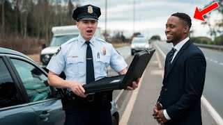 Cop Illegally Opens Young Black Mans Briefcase Turns Pale Upon Discovering Career Ending Documents [upl. by Sirref]