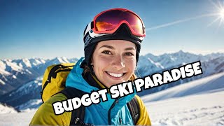 We Found the Cheapest Ski Resort in Europe [upl. by Notsehc]