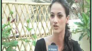 Angela Jonsson on Kingfisher Calendar 2011 Photoshoot  Bollywood Hungama Exclusive [upl. by Nallac]