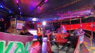 Jason Waddingtons Waltzer Offride Pov  Waddingtons Funfair Tingley 12052023 [upl. by Fabe584]