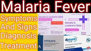 Malaria fever in hindi Symptoms of Malaria Treatment of Malaria Diagnosis of Malaria Signs [upl. by Adleme775]