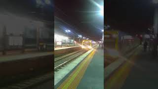 train arrives south Yarra railway station Melbourne Vic Australia [upl. by Jeana]