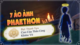 Con Của Thần Cùng Khiêu Vũ  Thành tựu ẩn nói chuyện với tất cả ảo ảo Phaethon Enkanomiya [upl. by Ahsitil336]