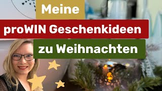 Meine proWIN Geschenkideen amp Geschenketipps für Weihnachten Adventskalender und Wichtelgeschenke [upl. by Moriarty]