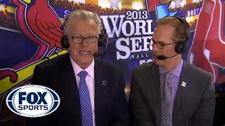 McCarver signs off after calling final World Series [upl. by Llertnor]