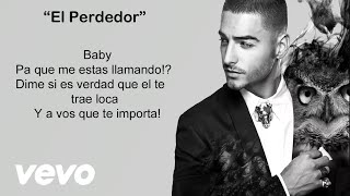 Maluma  El Perdedor Video con letralyricsActivar Subtítulos  Official Reggaeton [upl. by Pass93]