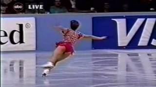 Tonia Kwiatkowski  1993 US Figure Skating Championships Ladies Free Skate [upl. by Ailecnarf]