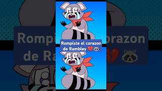 ROMPISTE EL CORAZON DE RAMBLEY 💔 indigopark rambley rambleyraccoon humor foryou parati [upl. by Olleina779]