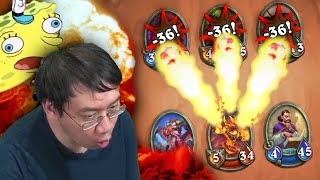 Overpowered Fire Team  Mercenaries  Hearthstone [upl. by Ahtilat]