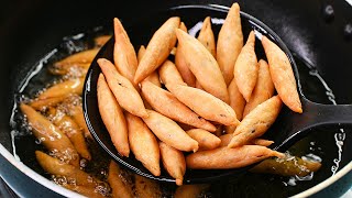 Evening Tea Time Snack Recipe  Snacks Time Recipe  Namak Pare Finger shorts [upl. by Juback98]