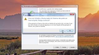 Como restaurar o Windows 7 a uma data anterior [upl. by Gratia391]