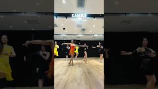 Sample class Samba Ballroom  Magalenha Sergio Mendes dance [upl. by Enwad936]