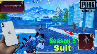 OMG😱wearing Season 5 suit And I became a hacker 🔥 PUBG MOBILE  Solo Vs Squad [upl. by Ediva]