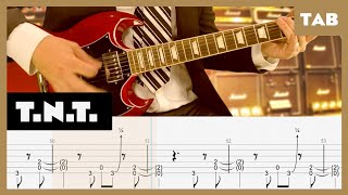 TNT by ACDC  Easy Guitar Lesson [upl. by Myles986]