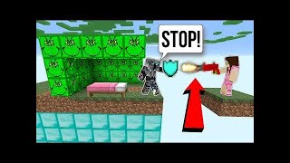 PopularMMOs Pat and Jen Minecraft SURPRISE GRINCH LUCKY BLOCK BEDWARS  Modded MiniGame [upl. by Nemzaj792]