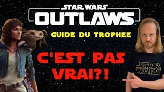 Star Wars Outlaws Guide du Trophee Cest pas vrai Vaincre 20 enemis distraits grace au baratin PS5 [upl. by Eenert]