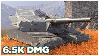 Groundtank • 65K DMG • 5 KILLS • WoT Blitz [upl. by Iznil]