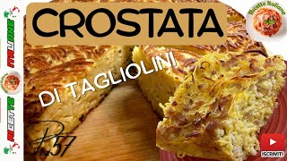 CROSTATA DI TAGLIOLINI CON PISELLI E CARNE  CROSTATA DI TAGLIOLINI [upl. by Dusty]