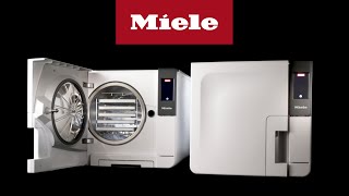 Miele small sterilisers for your dental surgery  Miele Professional [upl. by Annoirb]