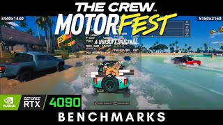 The Crew Motorfest  3440x1440 vs 5160x2160 4k Ultrawide  RTX 4090 Max Settings [upl. by Kieryt665]