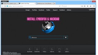 Install Cyberfox amp Hackbar in windows [upl. by Nnaeoj340]