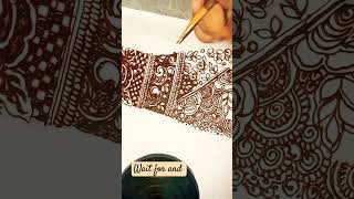 Mehandi design simple bridal mehndi henna bridalmehndi shorts short viralshort [upl. by Polard]