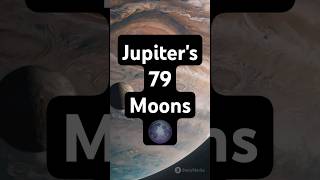 Fact Of Jupiters 79 Moons 🌑 space facts trivia [upl. by Elleda]