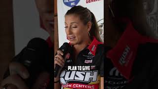 Leah Pruett has a plan if the baby comes during a race weekend [upl. by Remo]