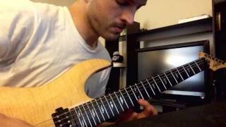 quotWhite Liveredquot Guitar Playthrough  Daniel Gailey of Phinehas [upl. by Hildagarde]