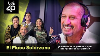 El flaco Solórzano ¿conoció a la persona que interpretó en El Cartel de los Sapos [upl. by Cychosz]