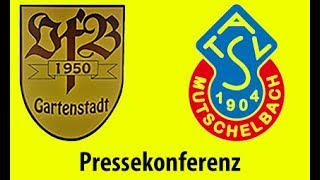 Pressekonferenz nach dem Spiel gegen ATSV Mutschelbach [upl. by Puett]