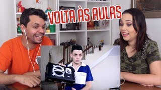 REACT A LAMENTÁVEL VOLTA ÀS AULAS Caracol Raivoso [upl. by Schulman58]