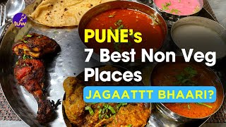 See How These 7 Pune Non Veg Places Make Pune a Non Veg Heaven  Best Non Veg Thali in Pune 😋 [upl. by Annauqaj885]