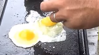 Cast Iron Griddle Breakfast on a Sportsman Grill [upl. by Asiluy]