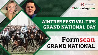 Aintree Festival Tips Grand National Day  Formscan [upl. by Sihtam558]