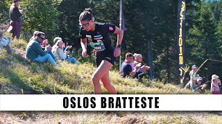 Oslos Bratteste 2024  Heidi Weng og Anders Haga vant Oslos bratteste motbakkeløp [upl. by Jeanie]