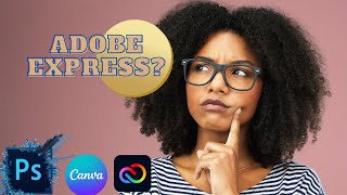 Créer ses Designs et montages vidéo Avec Adobe Express une alternative à Canva ou VistaCreate [upl. by Rainer627]