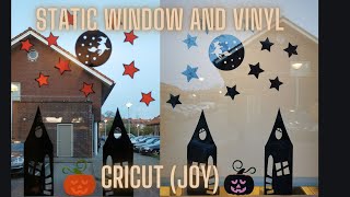 Cricut Joy NL  statisch raamfolie met vinyl  NL ENG DE ESP Subtitel [upl. by Ahgiela955]