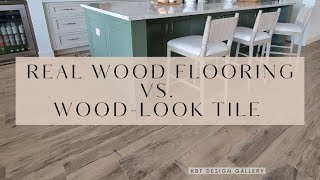 Real Wood vs WoodLook Tile Flooring Which should you choose [upl. by Kendall551]