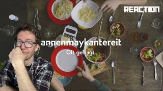 Oft Gefragt  AnnenMayKantereit Official Video Reaction [upl. by Ddet]