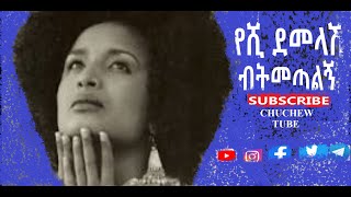 Yeshi Demelash  Bitimetalign  የሺ ደመላሽ  ብትመጣልኝ  New Ethiopian music Lyrics Video [upl. by O'Donoghue]