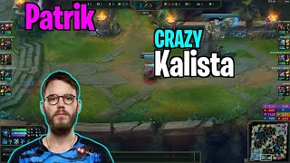 🔍 Patrik CRAZY Kalista in Challenger EUROPE 🌟 [upl. by Lipman602]