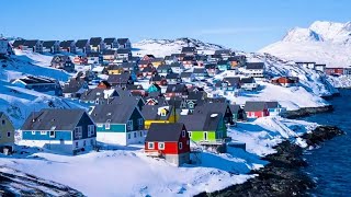 Greenland A large city covered in frozen ice [upl. by Leile]