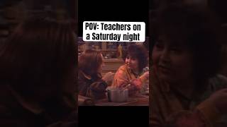 Give me television or give me death 😜tv saturdaynight teacher teacherlife memes teaching [upl. by Marucci]