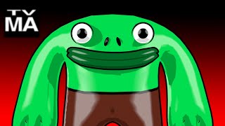 Smiling Friends Mr Frogs Inner Demons Animation [upl. by Hephzipa]