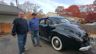 My friend Sal sharing his 1948 Chevrolet Business coupe with only 52000 original miles WOW LOOK [upl. by Hnaht185]